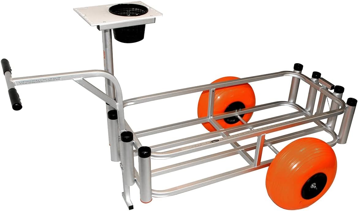 Anglers 310 Sr Fishing Cart with Poly Wheels