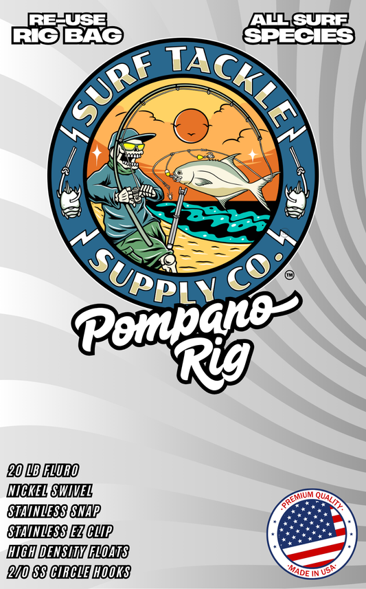 ORANGE-WHITE POMPANO RIG